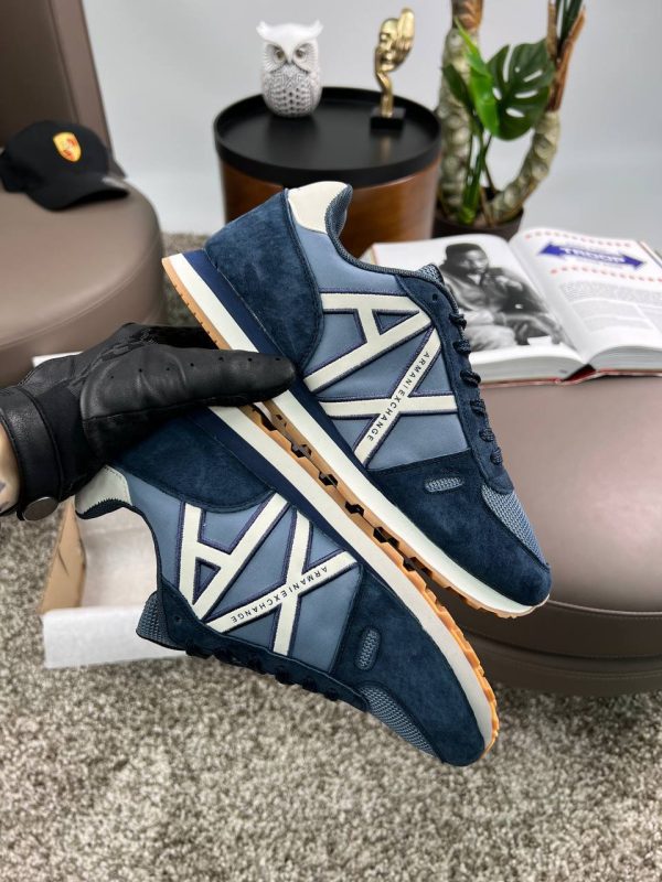 Armani Exchange AX Navy White