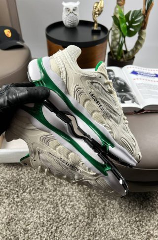 Lacoste L003 2K24 Beige White Green