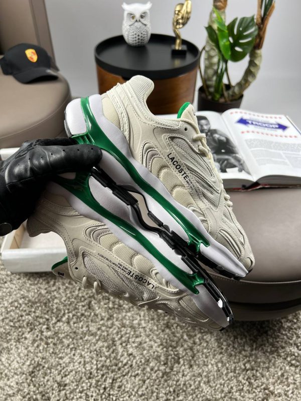 Lacoste L003 2K24 Beige White Green