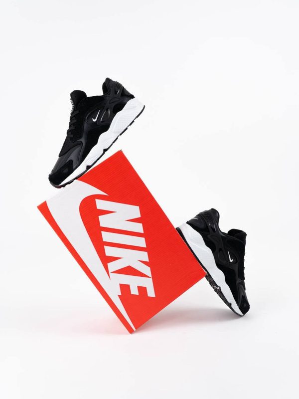 Nike Air Huarache Black White - Зображення 5