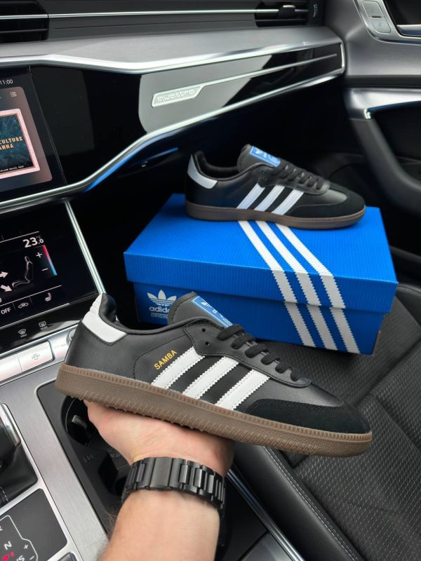 Adidas Originals Samba Black White - Зображення 5