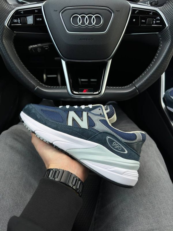 New Balance 990V6 Navy White - Зображення 9