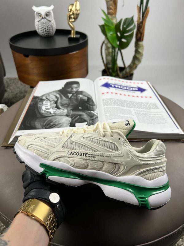 Lacoste L003 2K24 Beige White Green - Зображення 9