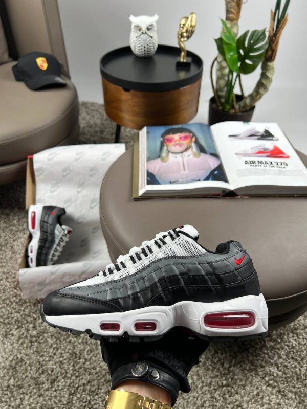 Nike Air Max 95 Black Grey White 37 - Зображення 4