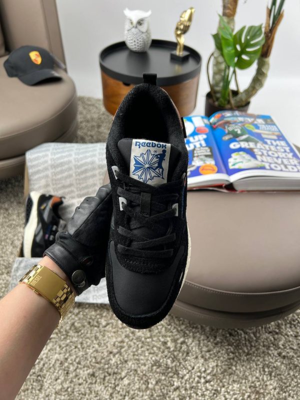 Reebok Classic Leather Hexalite Black Grey Beige - Зображення 5