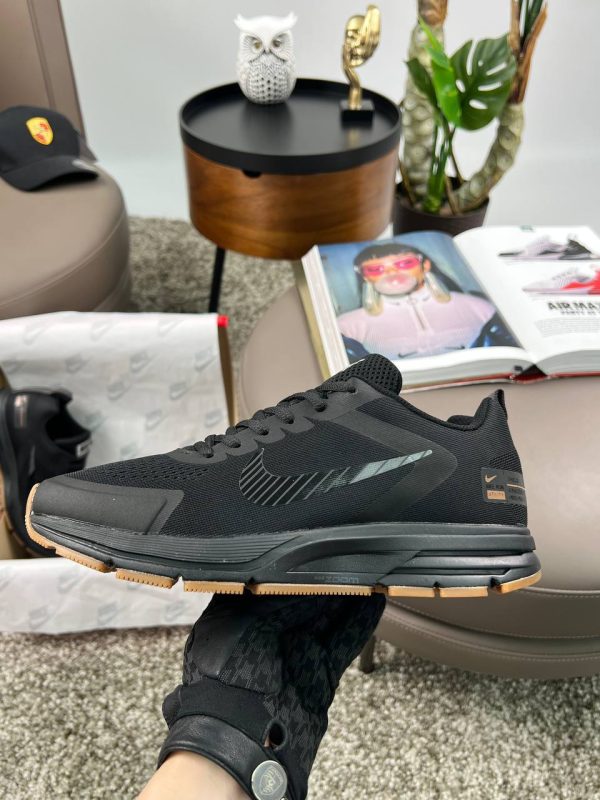 Nike Zoom Structure 17x All Black Orange - Зображення 5