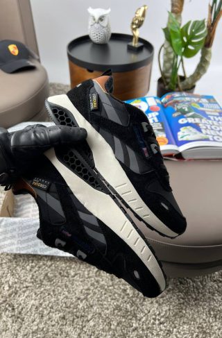 Reebok Classic Leather Hexalite Black Grey Beige