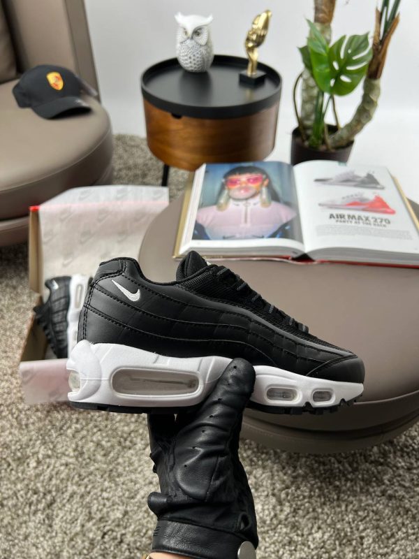 Nike Air Max 95 Black White - Зображення 3