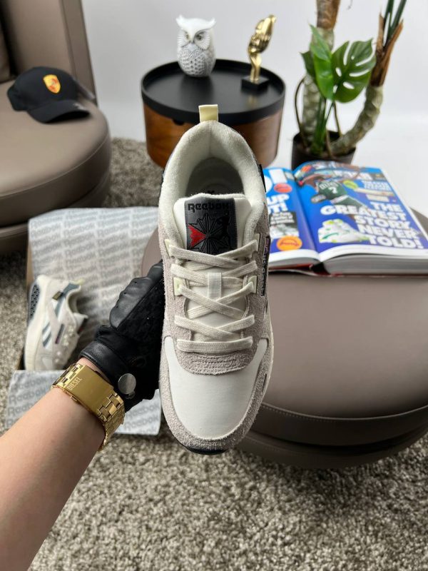 Reebok Classic Leather Hexalite White Grey Beige - Зображення 5