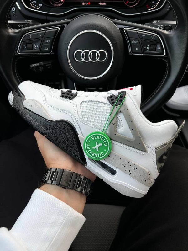 Nike Air Jordan 4 Retro White Cement - Зображення 5