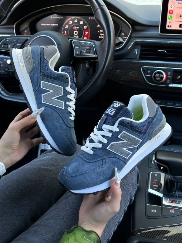 New Balance 574 Premium Blue Reflective - Зображення 6