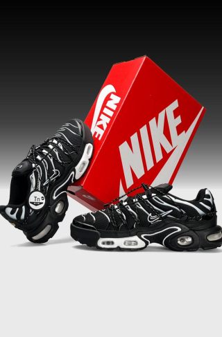 Nike Air Max Plus TN Lace Toggle White Black