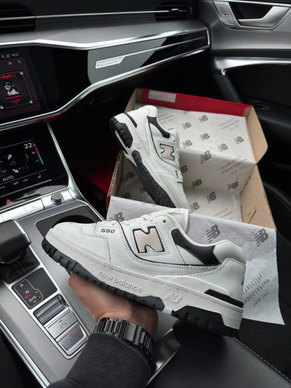 New Balance 550 Low White Sand Black - Зображення 2