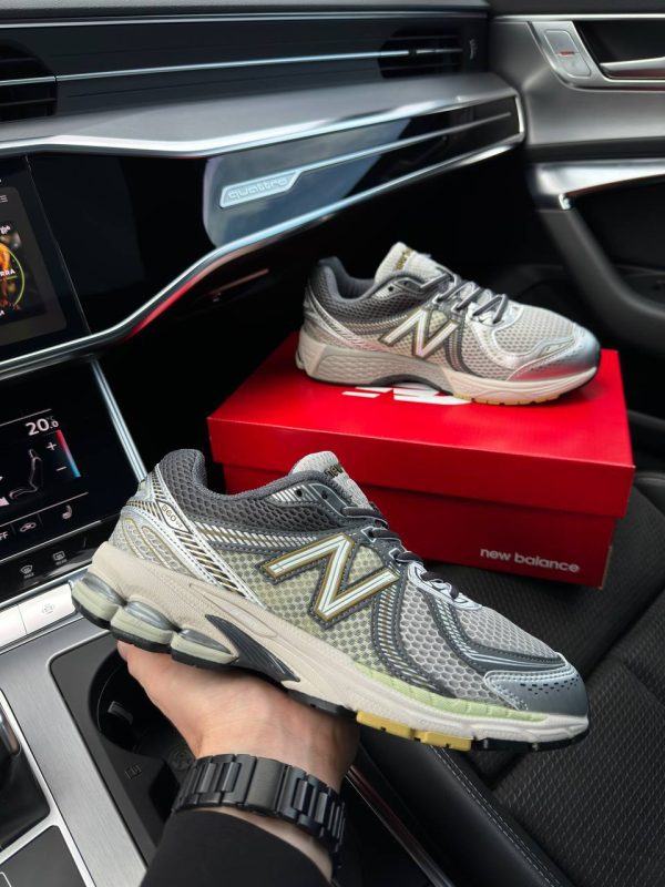 New Balance 860v2 Grey Silver - Зображення 5
