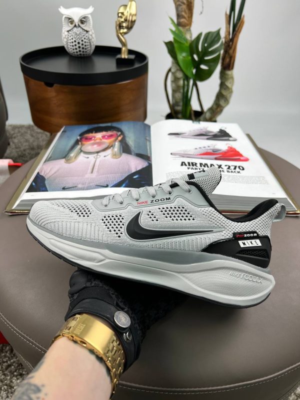 Nike Air Zoom x React Light Grey Black - Зображення 9