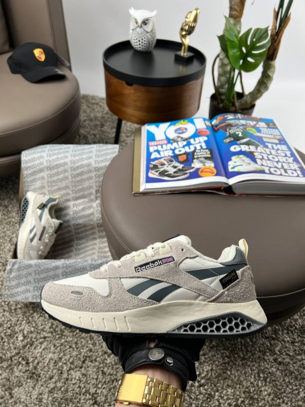 Reebok Classic Leather Hexalite White Grey Beige - Зображення 4