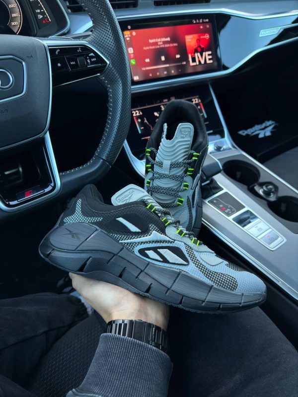 Reebok Zig Kinetica || Grey Black - Зображення 5