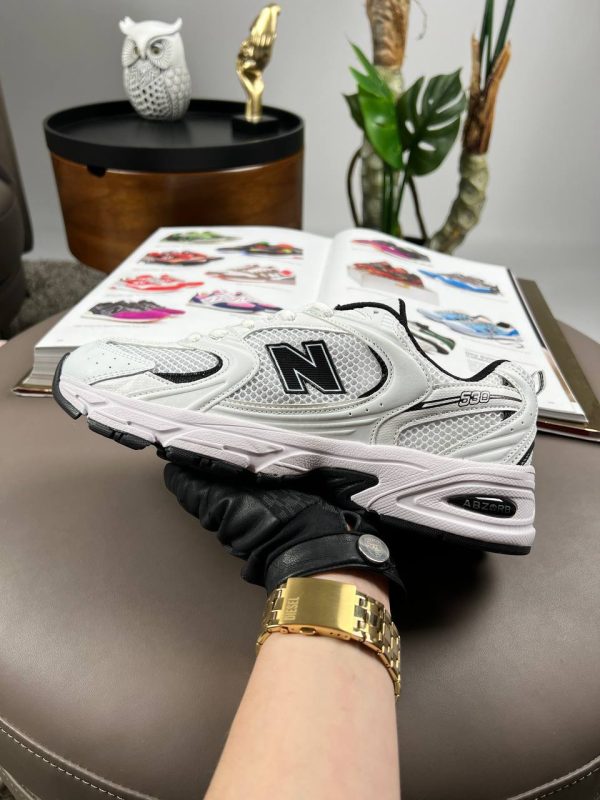 New Balance 530 Premium White Black - Зображення 9