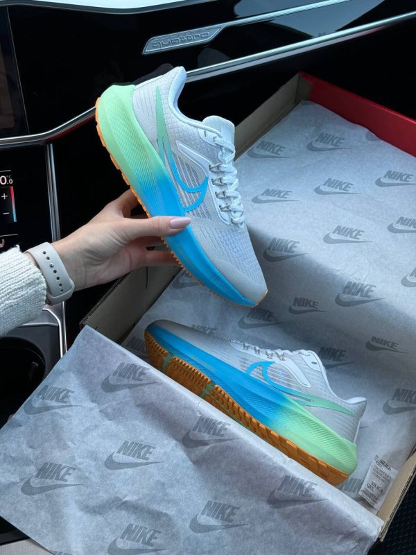Nike Air Zoom Light Grey Blue Green - Зображення 2