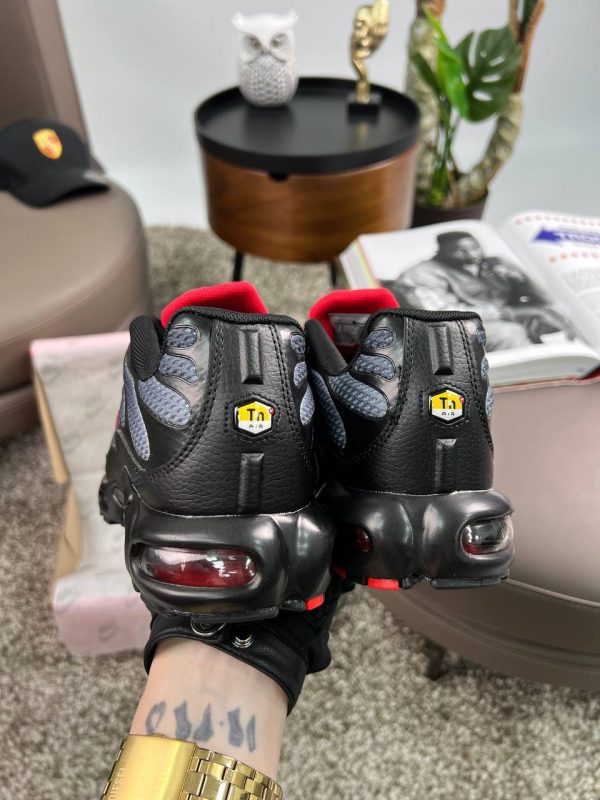 Nike Air Max Plus New Black Grey Red - Зображення 2