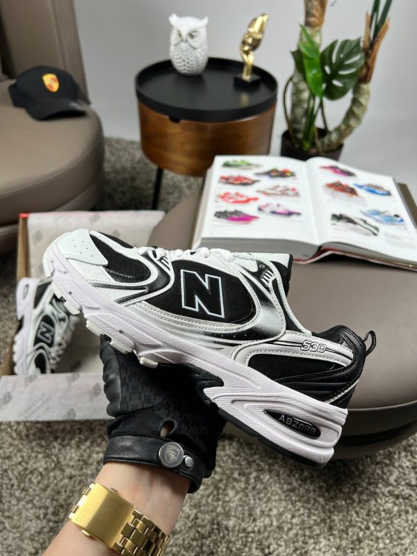 New Balance 530 Premium Black White - Зображення 8