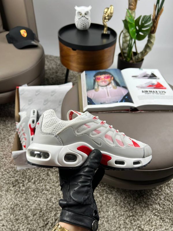 Nike Air Max Terrascape Plus White Grey Red - Зображення 3