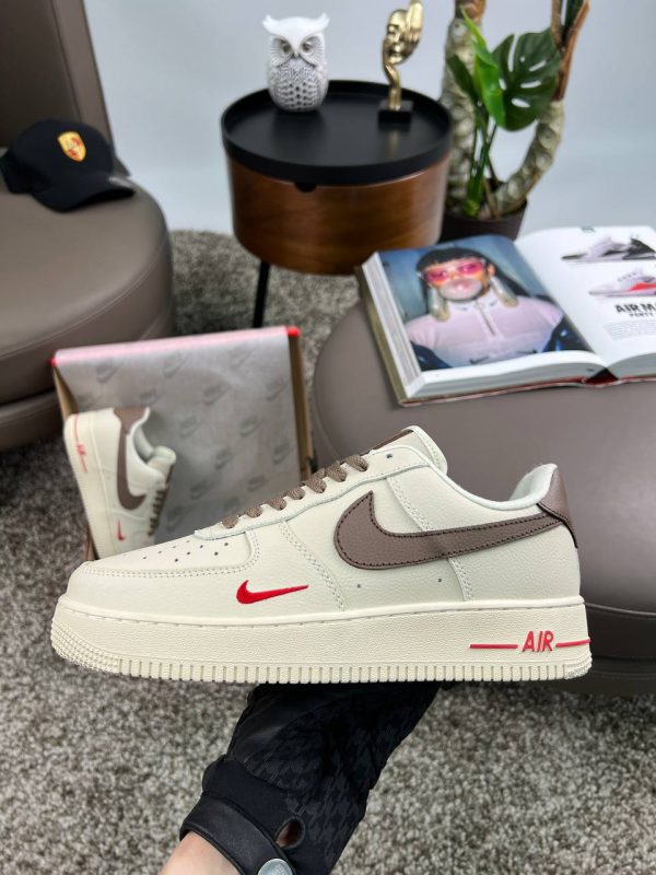 Nike Air Force 1 Low New Beige Brown - Зображення 4
