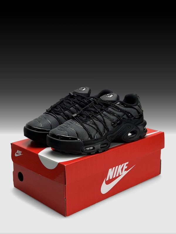 Nike Air Max Plus TN Lace Toggle Dark Grey Black - Зображення 2