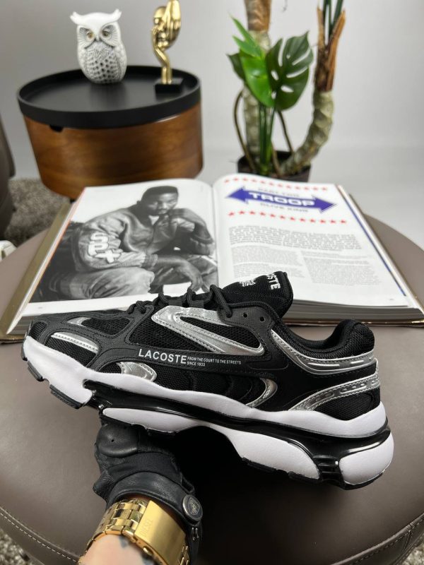 Lacoste L003 2K24 Black Silver White - Зображення 9