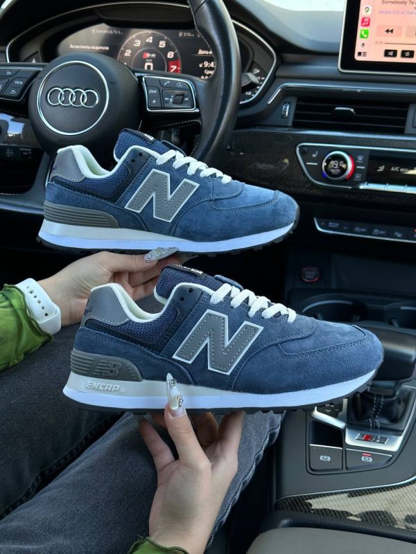 New Balance 574 Premium Blue Reflective - Зображення 4