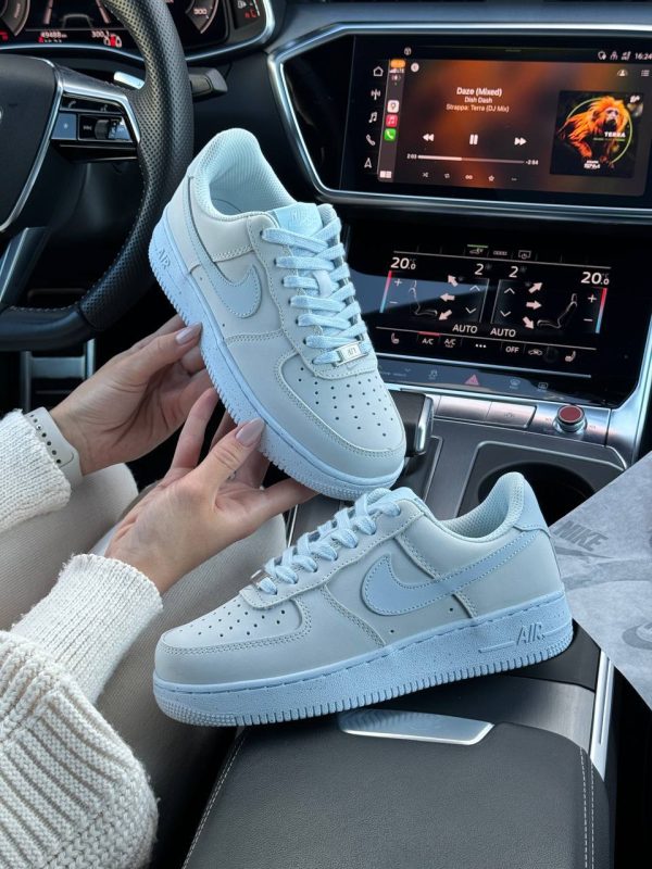 Nike Air Force 1 Low Grey Blue - Зображення 4