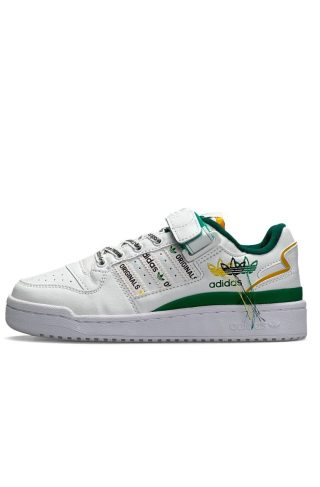 Adidas Originals Forum 84 Low New White Green Yellow