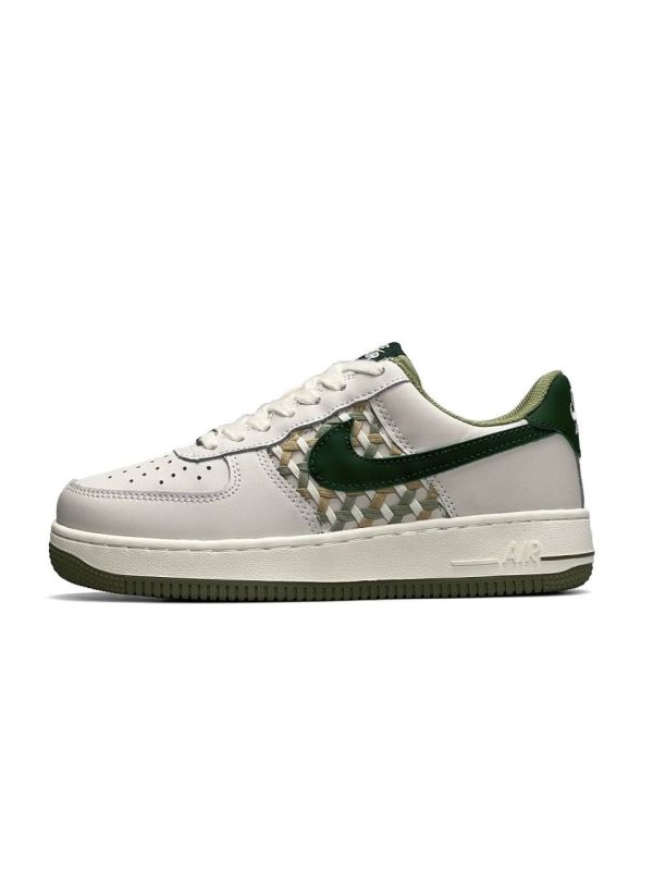 Nike Air Force 1 Light Grey Green