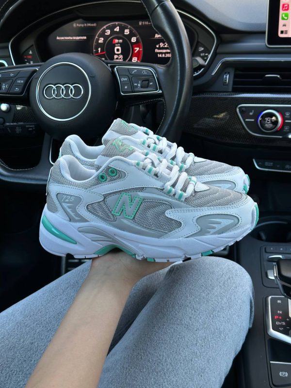 New Balance 725 White Grey Mint W - Зображення 3