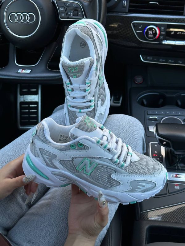 New Balance 725 White Grey Mint W - Зображення 4