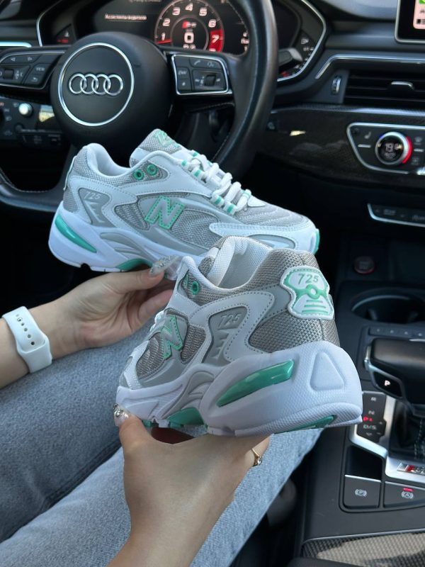 New Balance 725 White Grey Mint W - Зображення 7